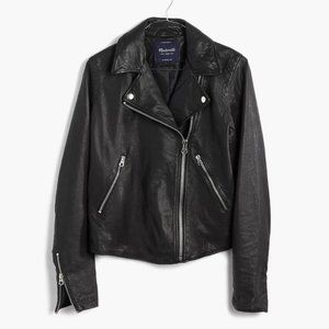 Madewell’s “Washed Leather Motorcycle Jacket”